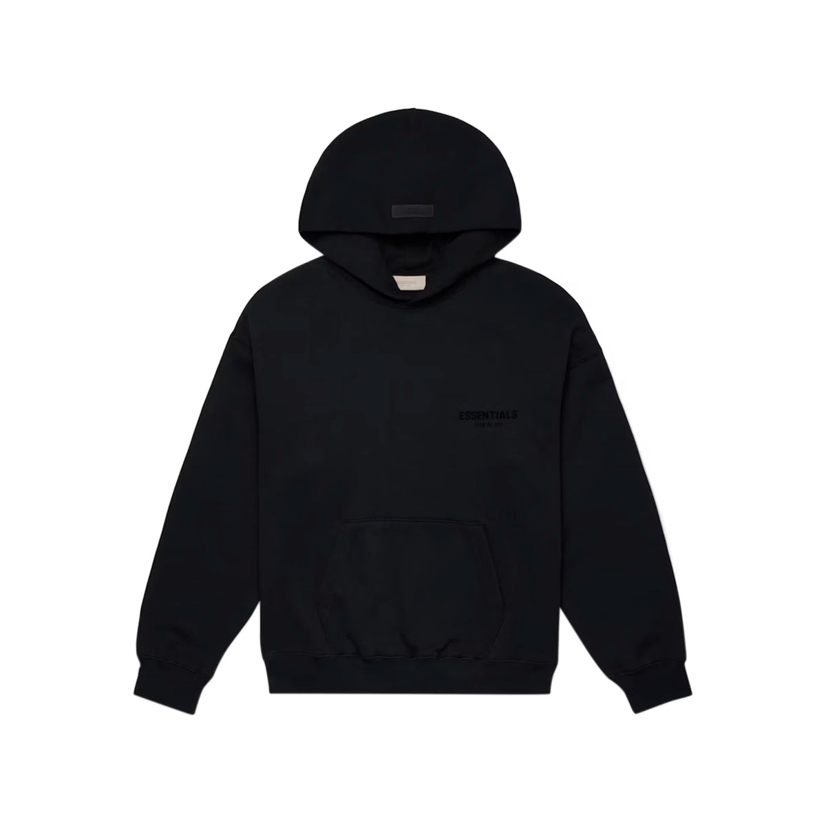 Fear of God Essentials Pullover Chest Logo Hoodie 'Stretch Limo/Black'