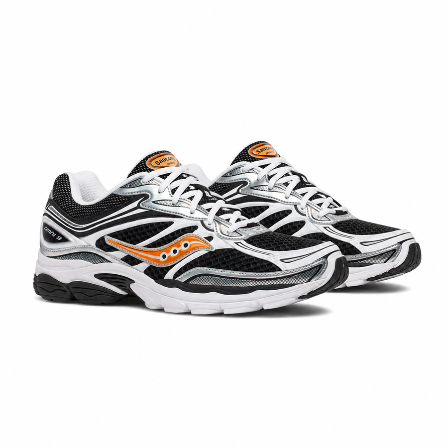 Saucony ProGrid Omni 9 'White Black Orange'