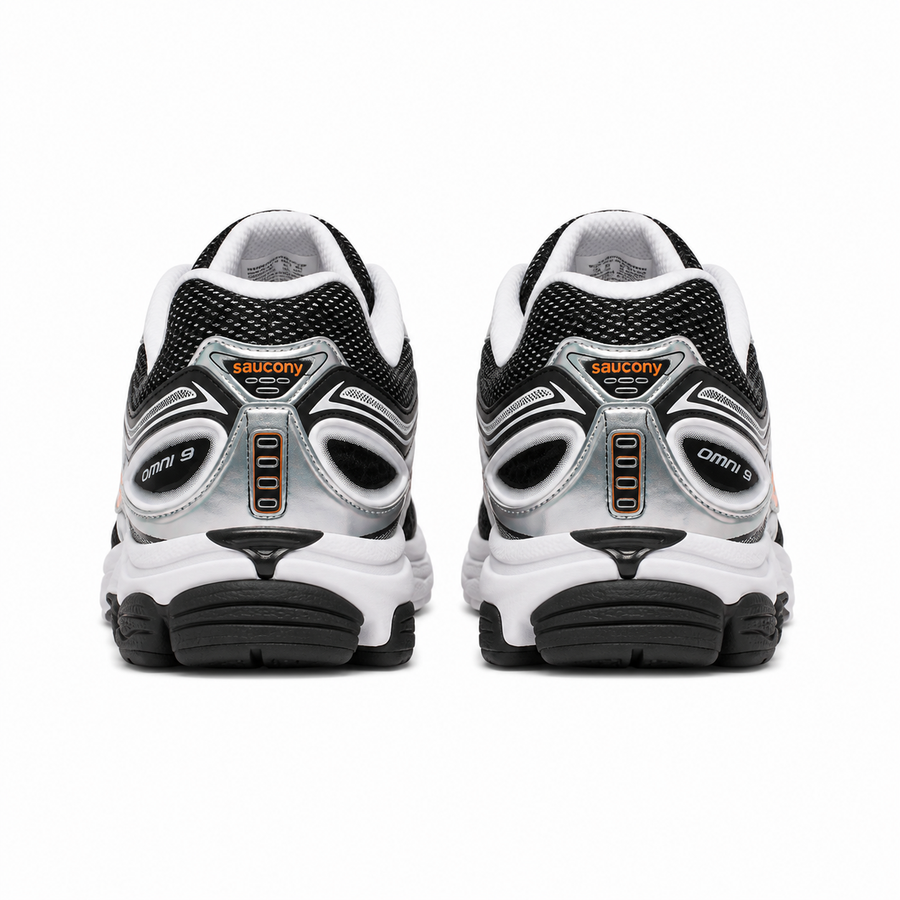 Saucony ProGrid Omni 9 'White Black Orange'
