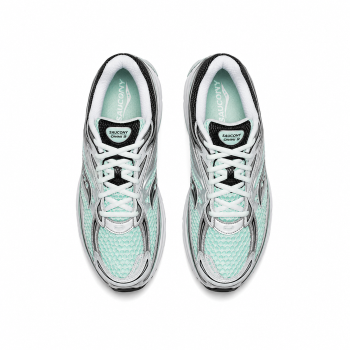 Saucony ProGrid Omni 9 'Teal Metallic Silver'