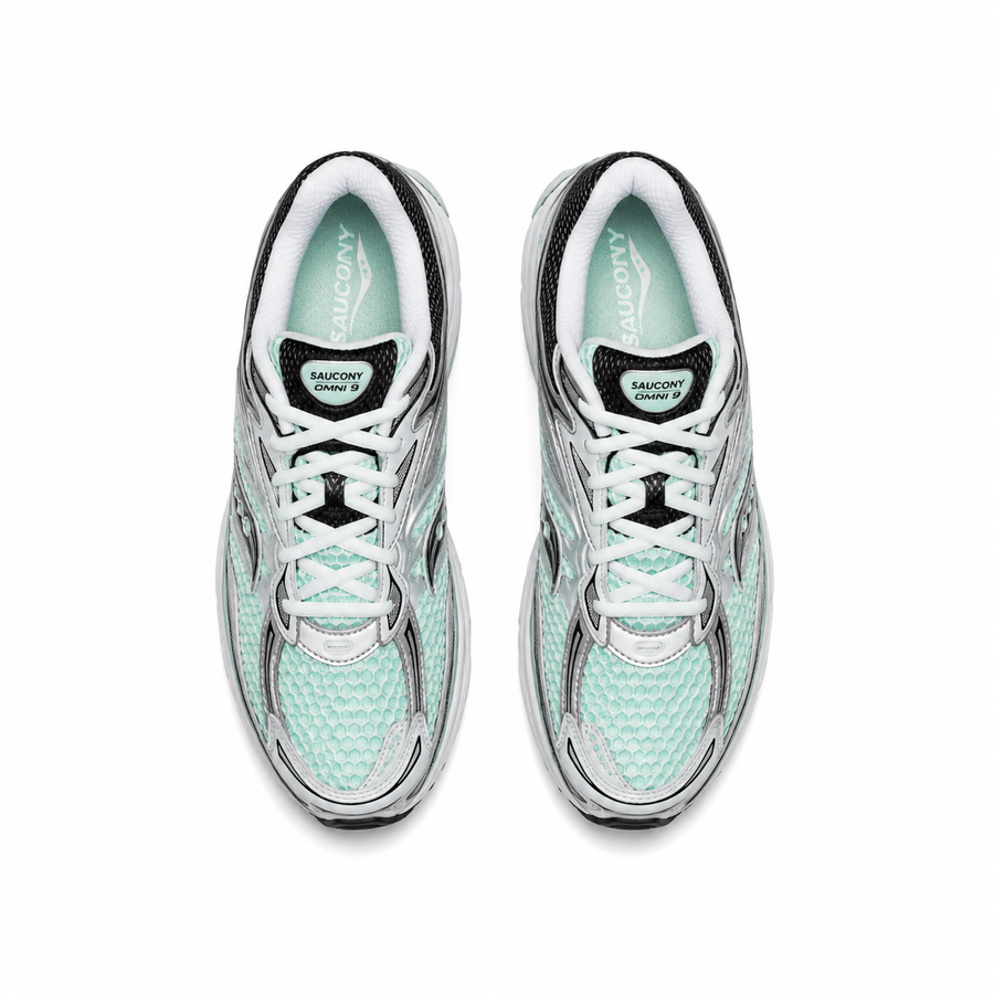 Saucony ProGrid Omni 9 'Teal Metallic Silver'