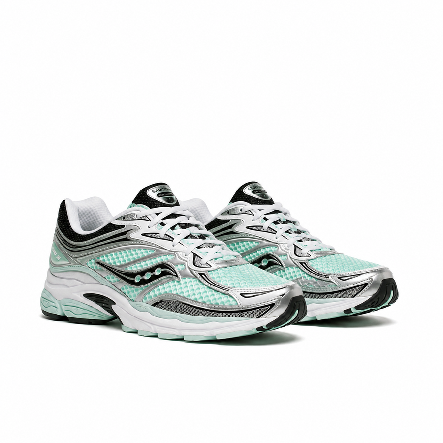 Saucony ProGrid Omni 9 'Teal Metallic Silver'