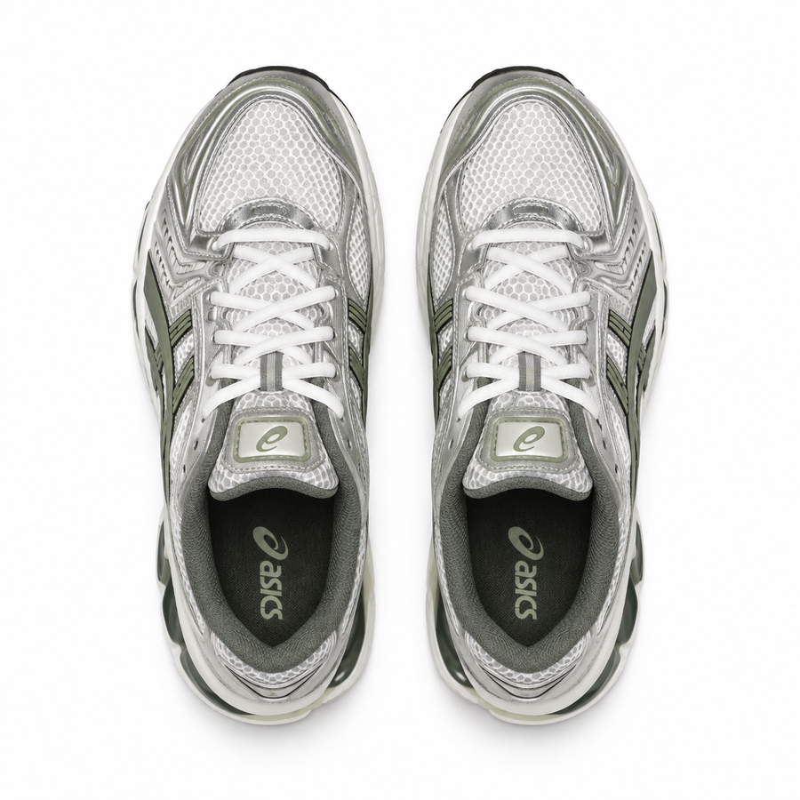 ASICS Gel-Kayano 14 White Pure Silver 'Slate Grey'