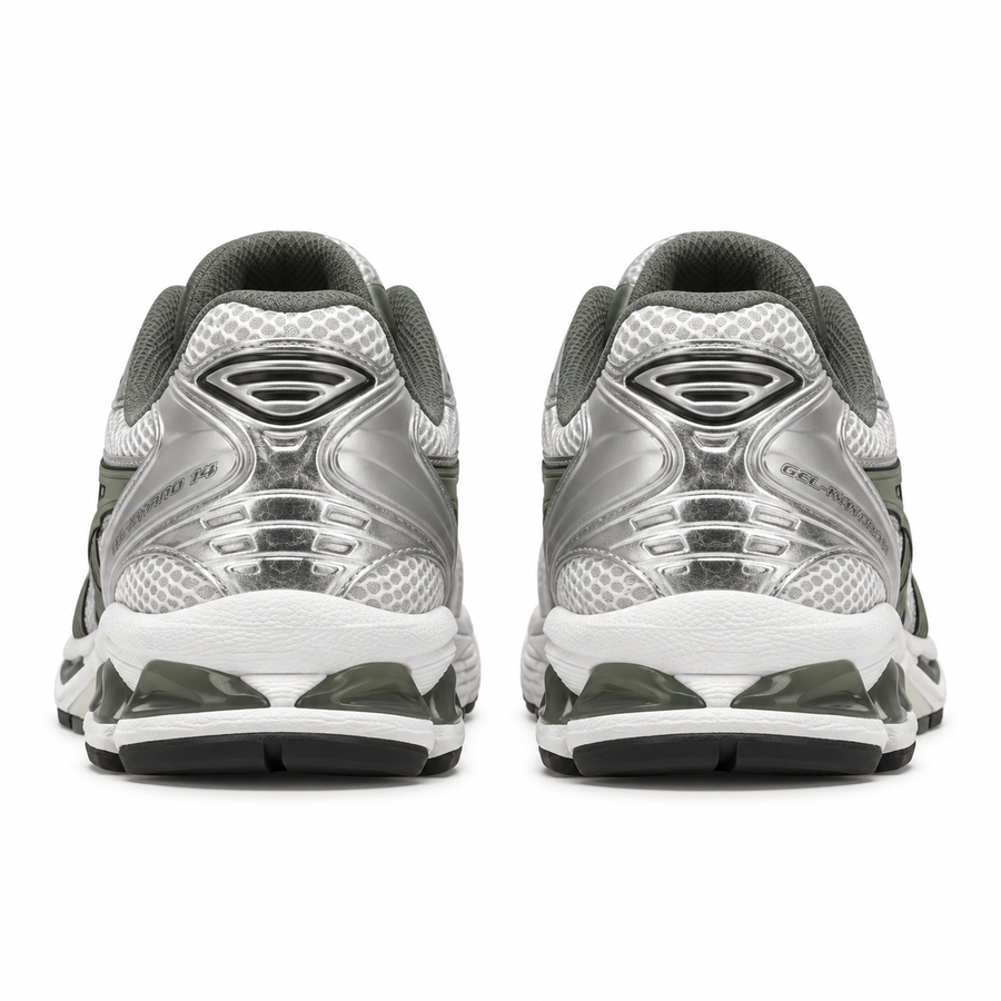 ASICS Gel-Kayano 14 White Pure Silver 'Slate Grey'