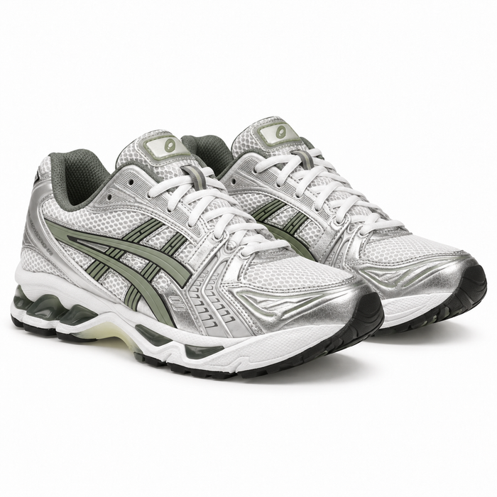 ASICS Gel-Kayano 14 White Pure Silver 'Slate Grey'