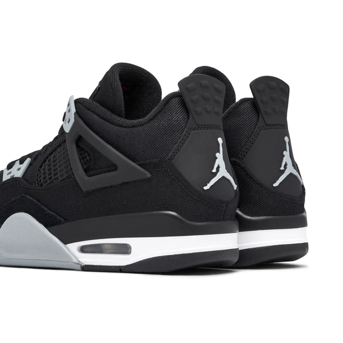 Jordan 4 Retro 'Black Canvas' (GS)