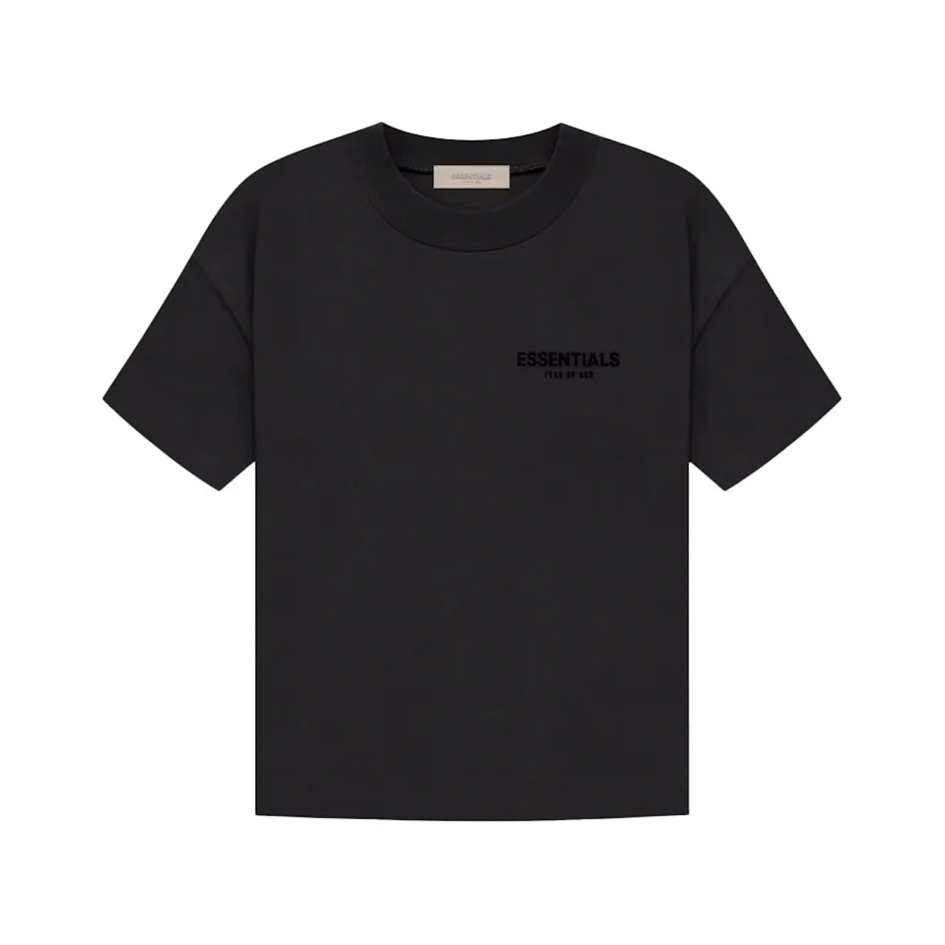 Fear of God Essentials T-shirt Black 'stretch limo'