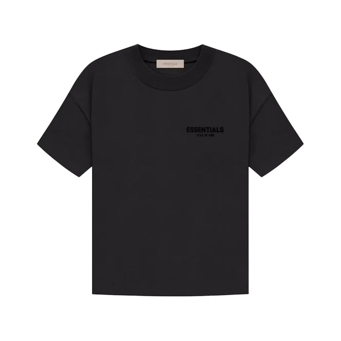 Fear of God Essentials T-shirt Black 'stretch limo'