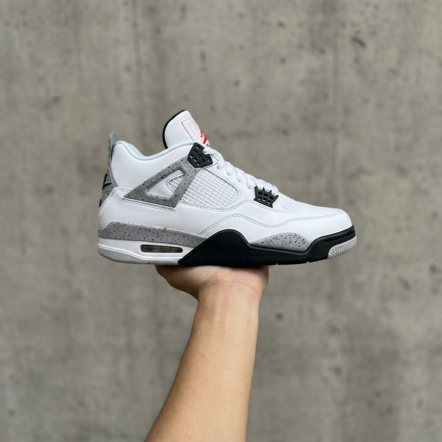 Jordan 4 Retro 'White Cement' (GS)