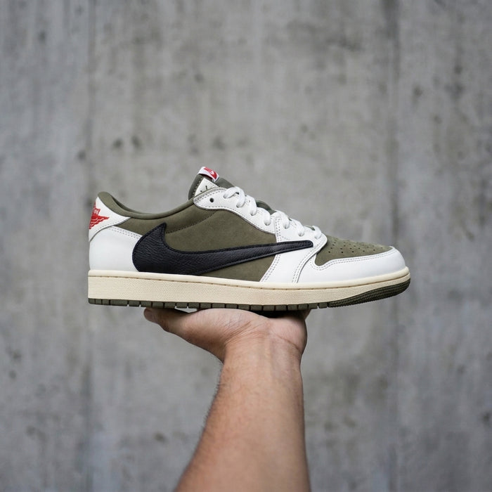 Travis Scott X Jordan 1 Retro Low OG 'Medium Olive'