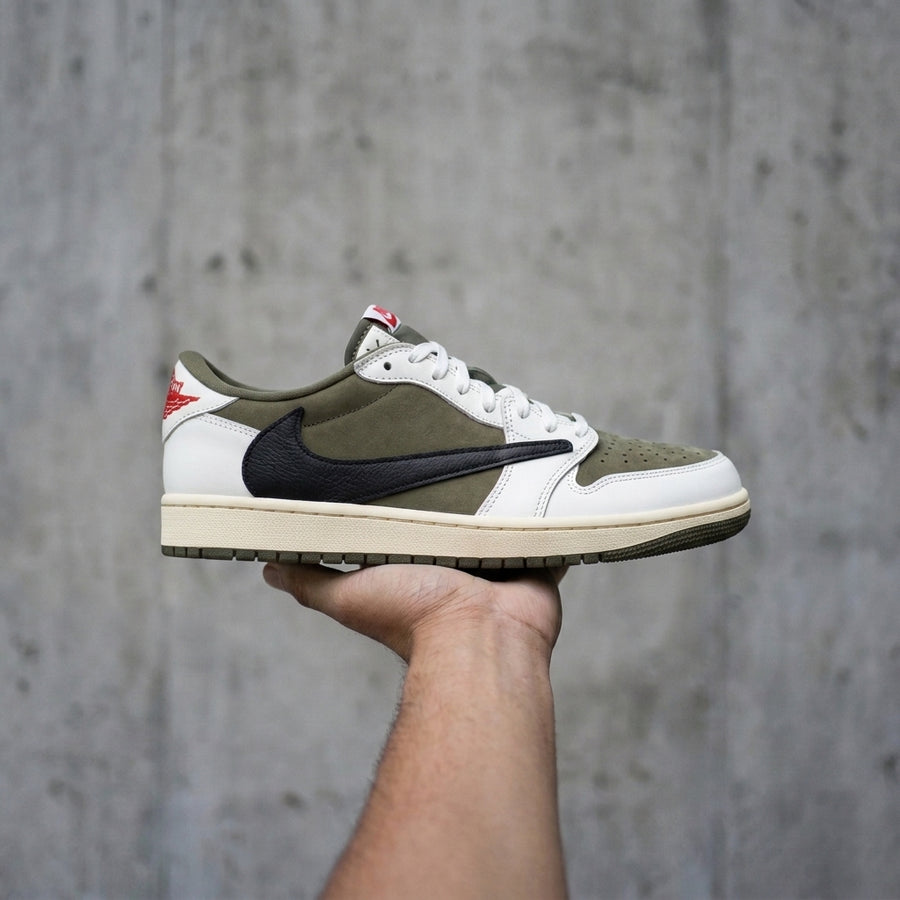 Travis Scott X Jordan 1 Retro Low OG 'Medium Olive'
