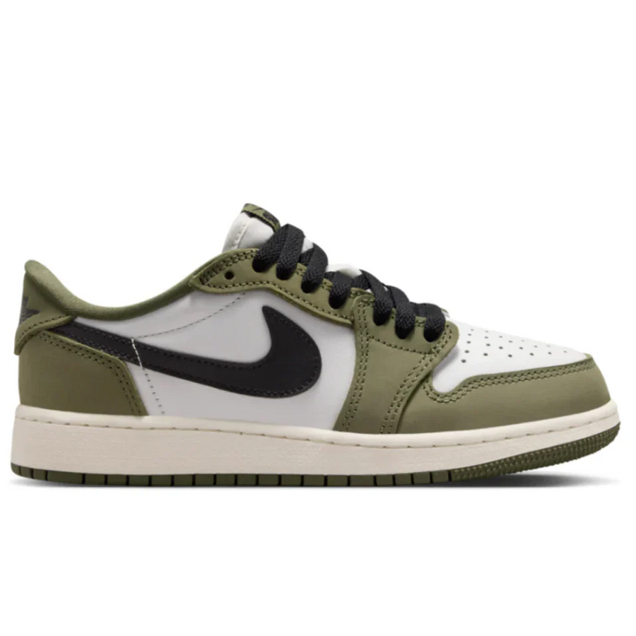 Jordan 1 Retro Low OG Medium Olive (GS)