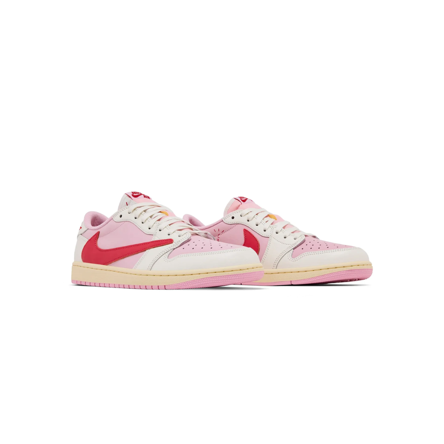 Travis Scott X Jordan 1 Retro Low OG 'Sail Tropical Pink'